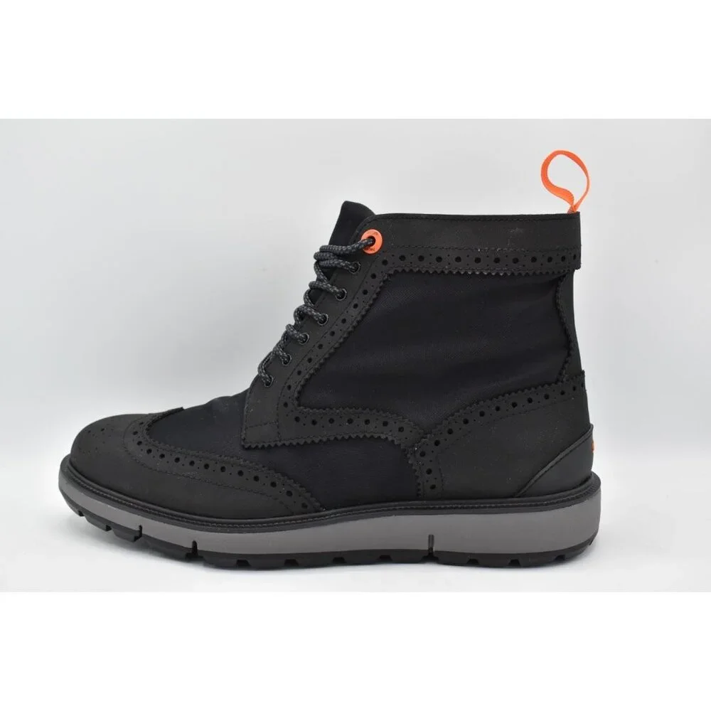 SWIMS Mens Size 9‎ Charles Classic Black Gray Waterproof Boots Shoes